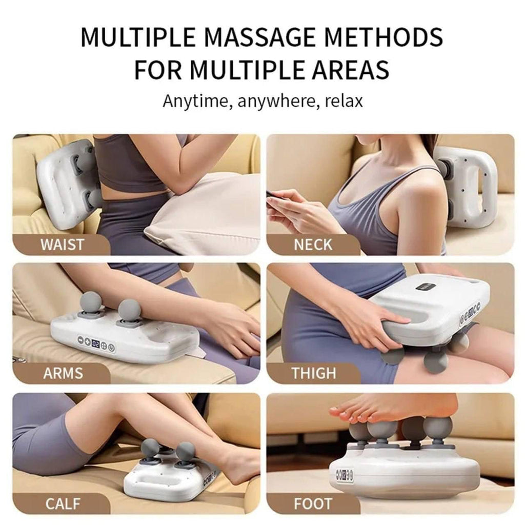 Four Headed Massage Gun