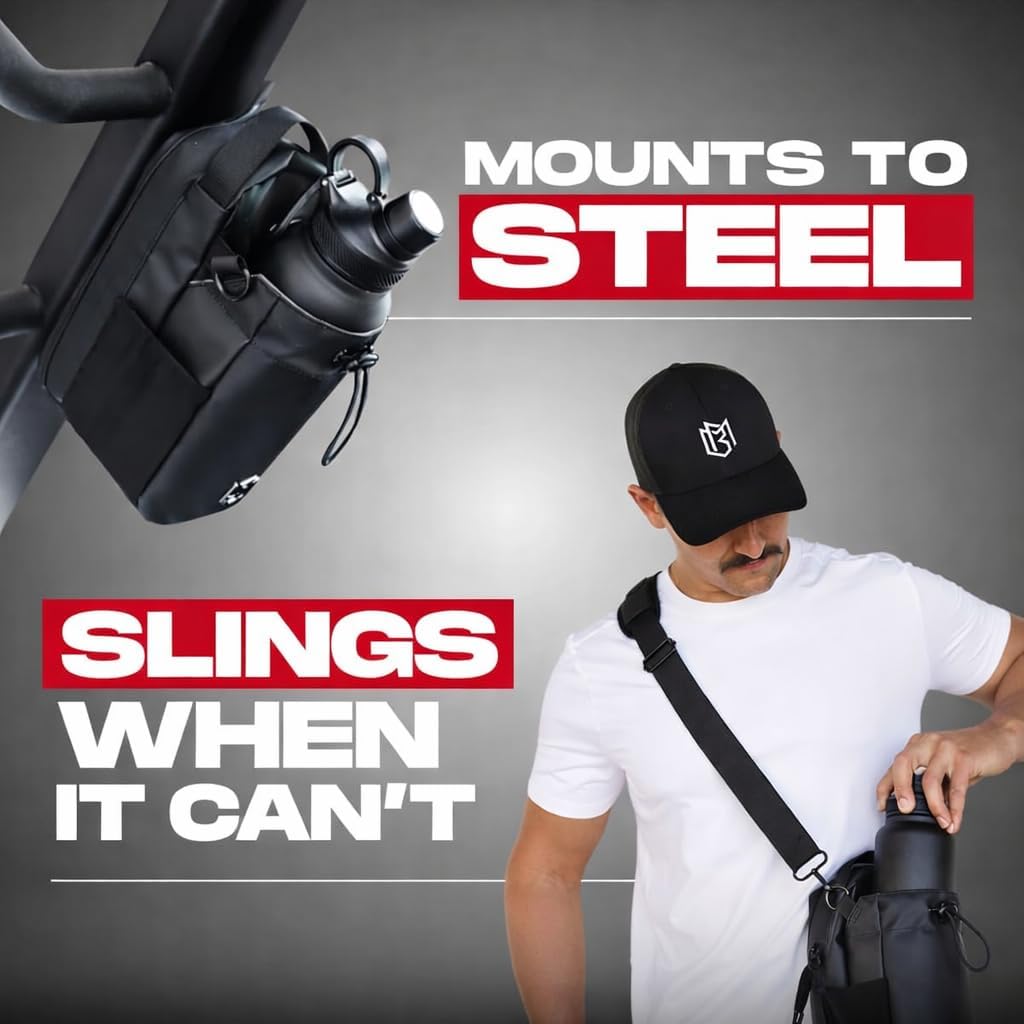 Magnetic Gym Bottle Bag