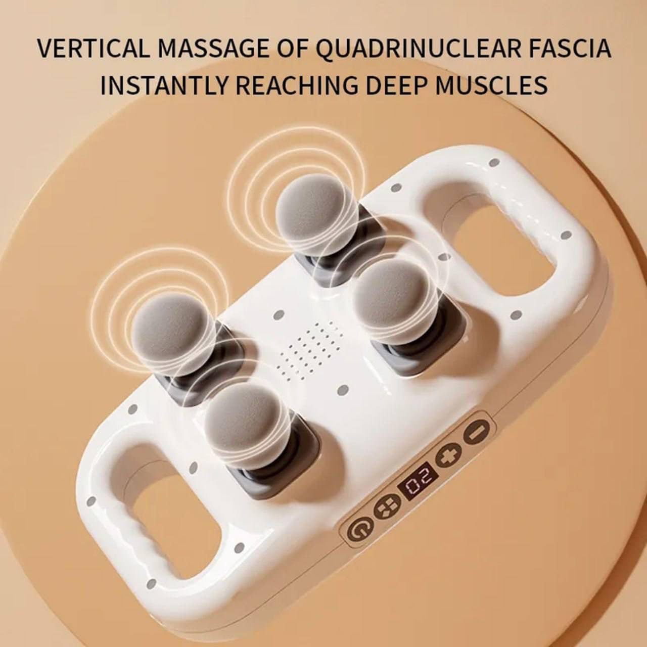 Four Headed Massage Gun