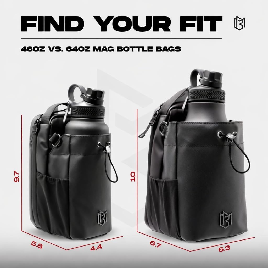 Magnetic Gym Bottle Bag