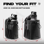 Magnetic Gym Bottle Bag