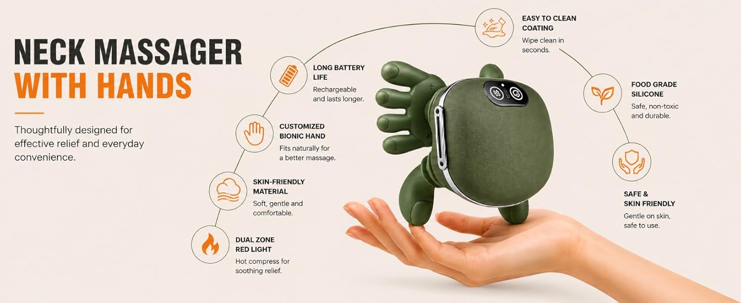 luxecart™ -Neck & Shoulder Massager