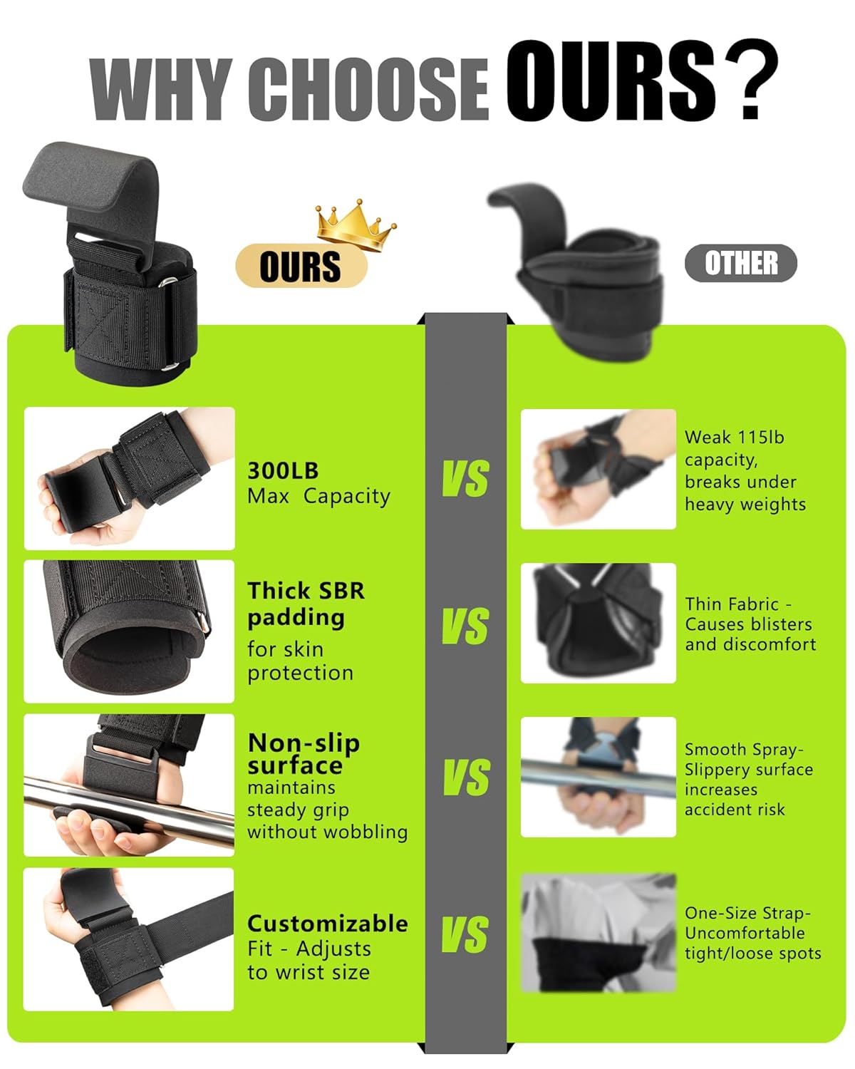 Pro Grip Lifting straps