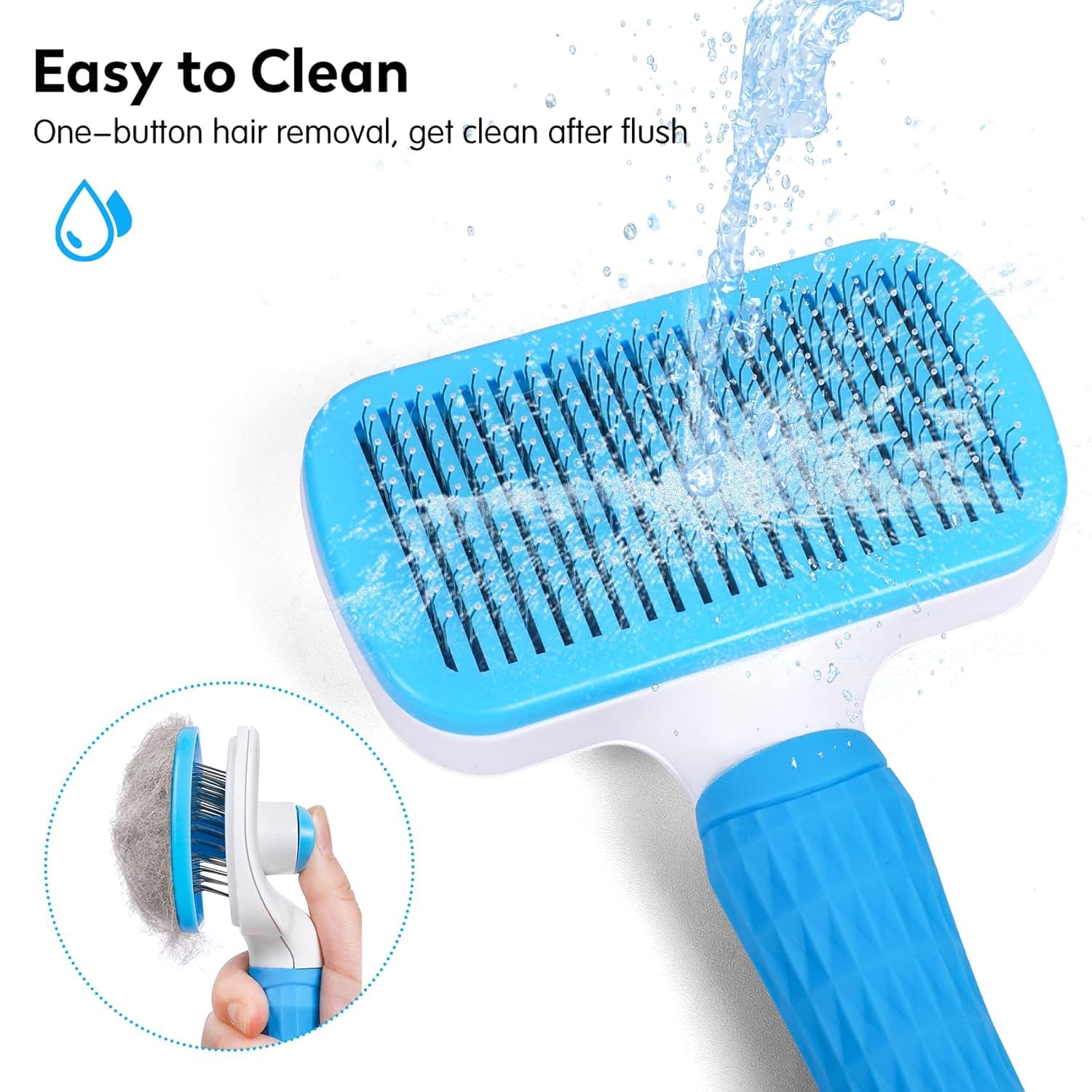 Pet Hair Brush-Square