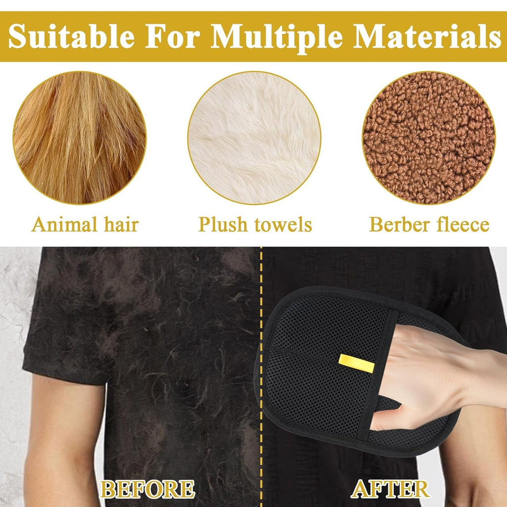 Pet Hair Removal Glove for Cats & Dogs