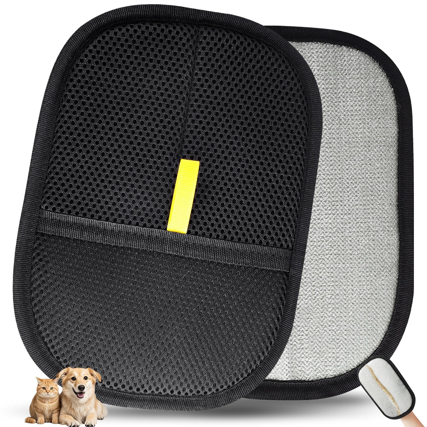 Pet Hair Removal Glove for Cats & Dogs